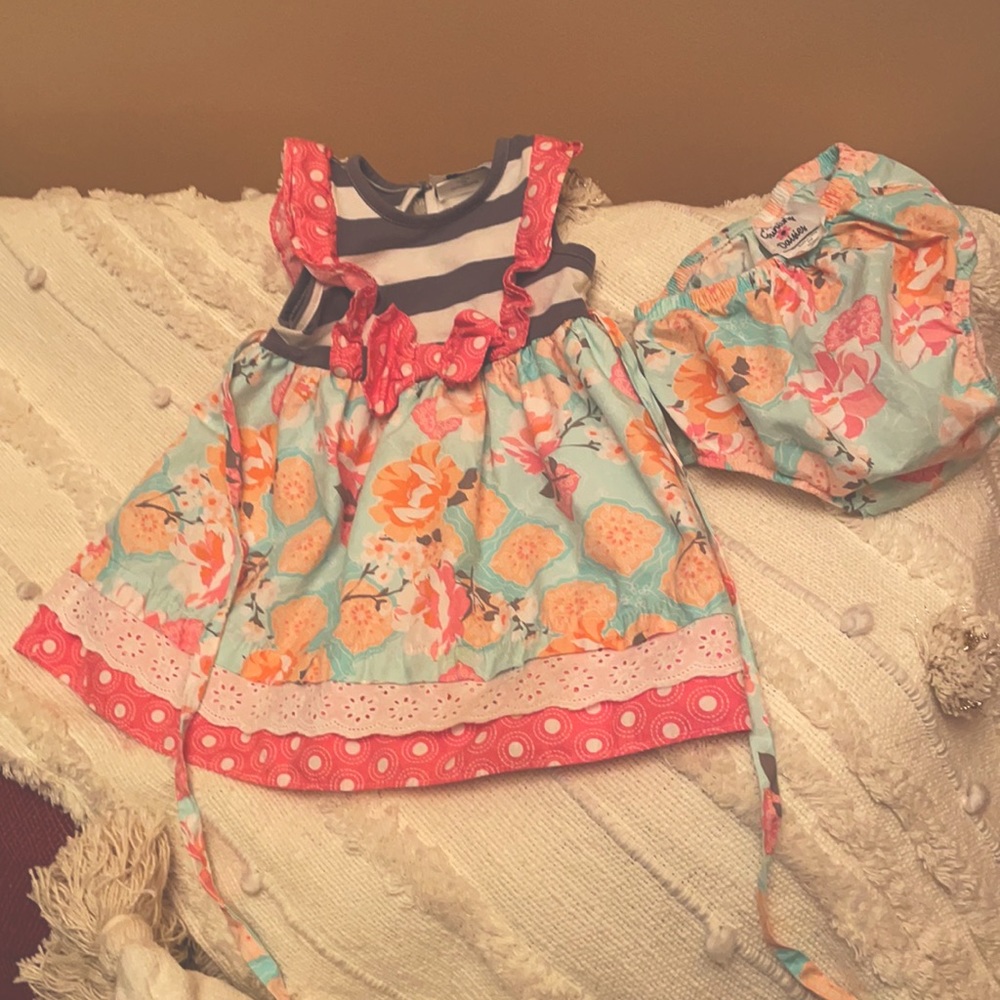 Counting Daisy's Dress & bloomer